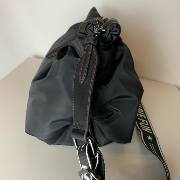Zara Black Bucket Bag puffi soft - Picture 8 of 12